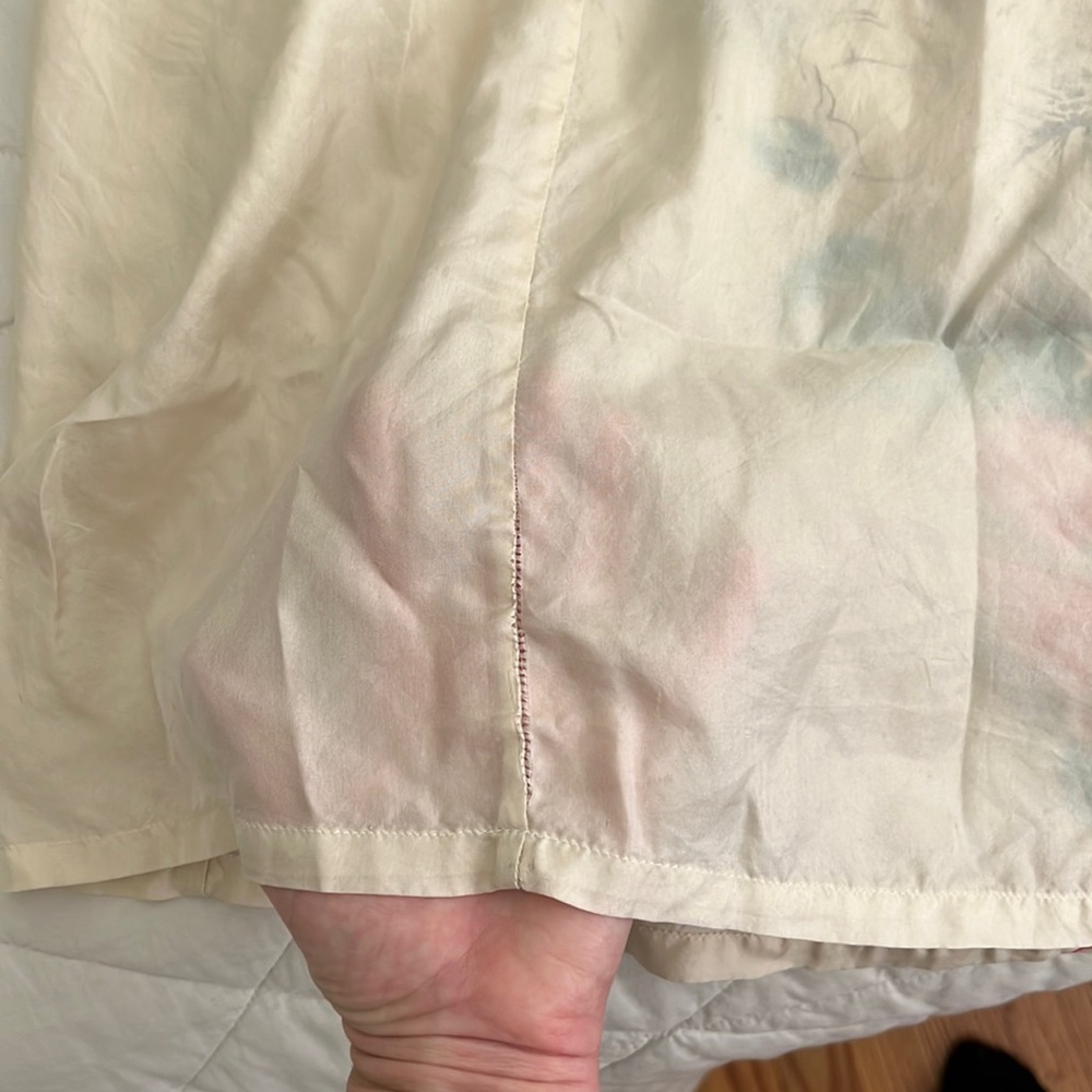 Johnny Was Silk Tunic floral cream small - Picture 8 of 16